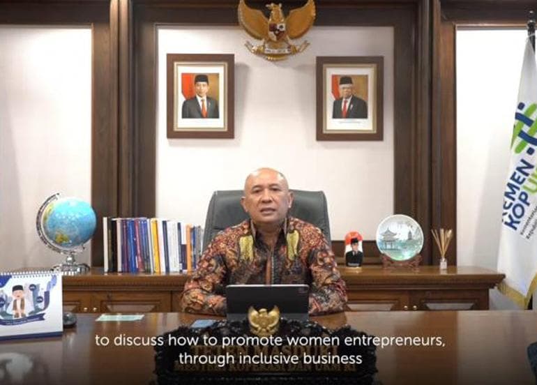 G20 Buka Peluang KemenkopUKM Tingkatkan Wirausaha Perempuan Indonesia