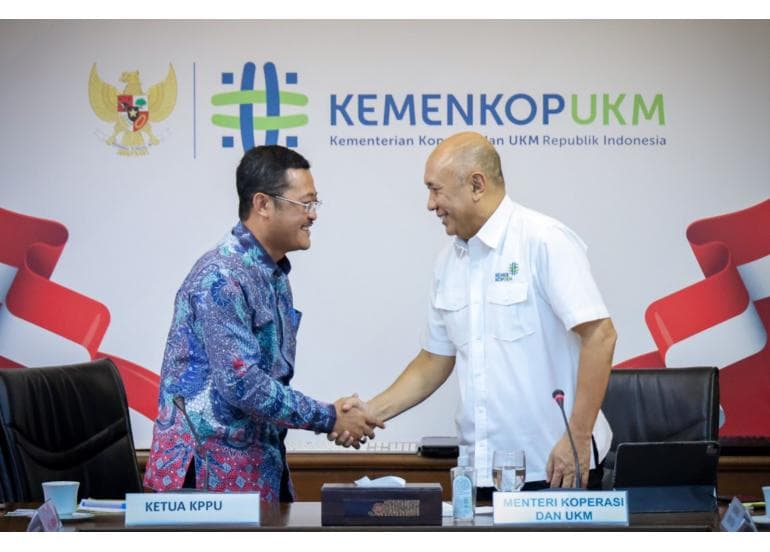 KemenKopUKM Gandeng KPPU Wujudkan Iklim Usaha Sehat di Pasar Digital