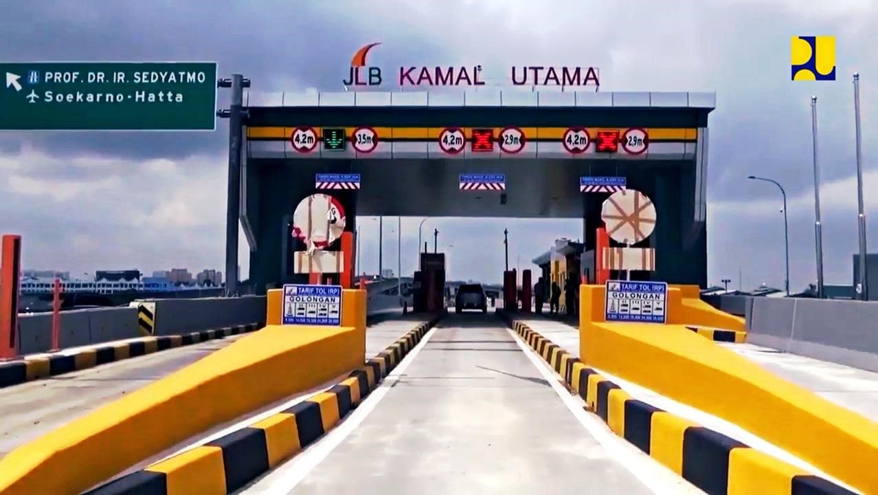 Tol Kamal-Teluk Naga-Rajeg Diharapkan Beroperasi Pada 2025