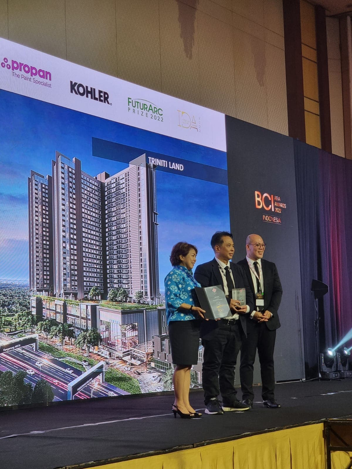 TRIN Masuk Daftar 10 Pengembang Terkemuka Versi BCI Asia