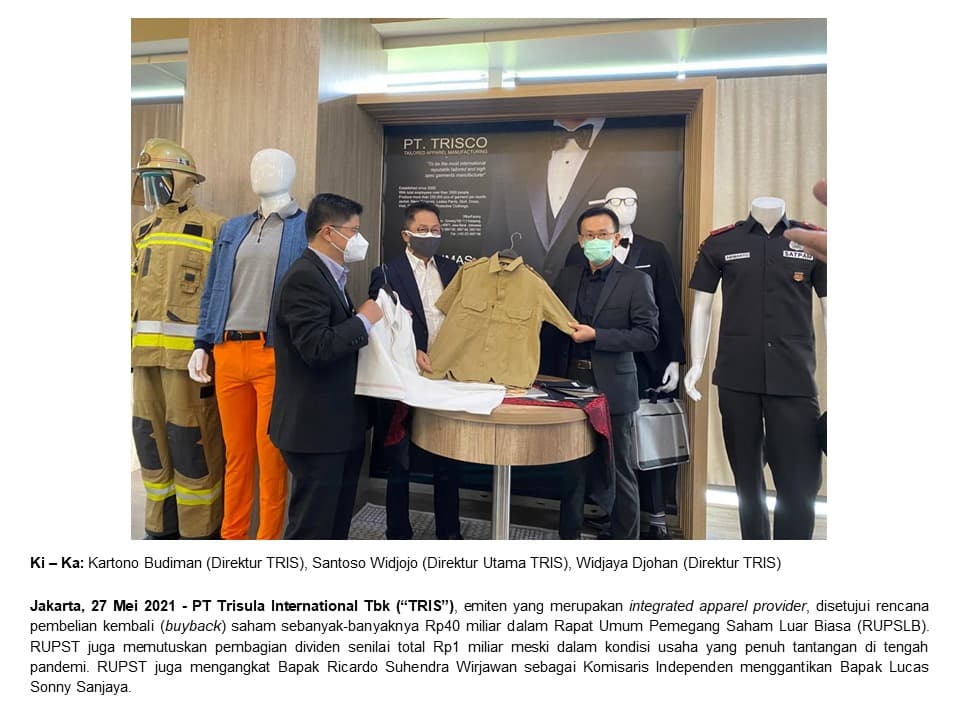 TRIS Cetak Laba Rp34 Miliar Pada Tahun 2022