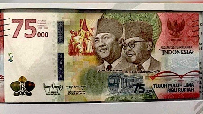 BI Resmi Meluncurkan Uang Rupiah Khusus Pecahan Rp75 Ribu