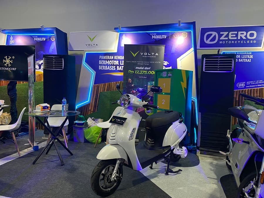 Volta Semarakan Pameran KBLBB di Side Event KTT G20