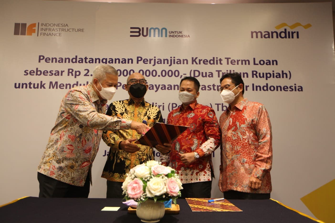Bank Mandiri Salurkan Kredit Rp2 Triliun ke IIF