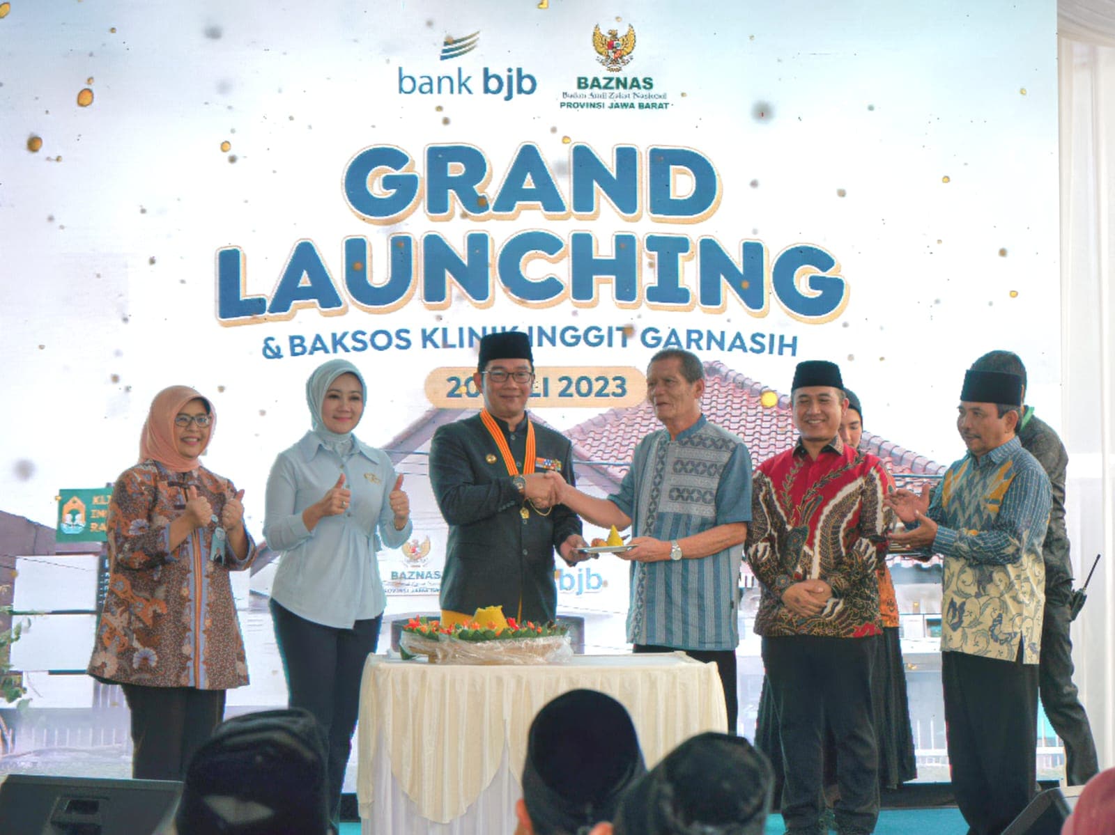 Didukung Program CSR BJBR, Baznas Jabar Resmikan Klinik Geriatri Inggit Garnasih