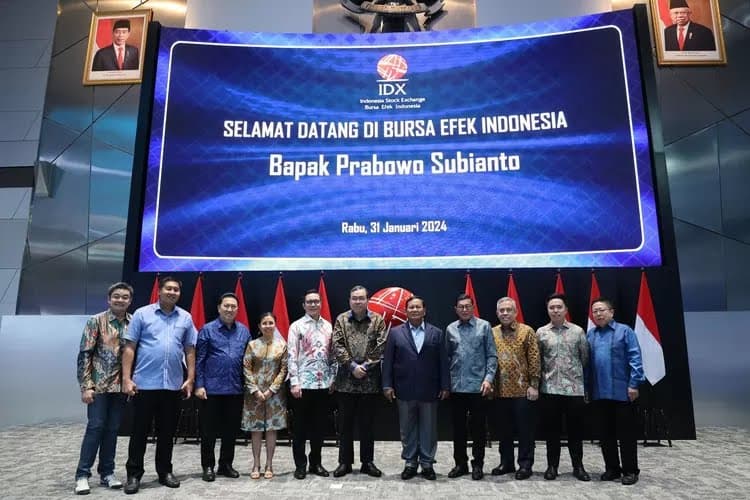 Kapok Berinvestasi di Pasar Modal, Prabowo Bilang Return-nya Very Low