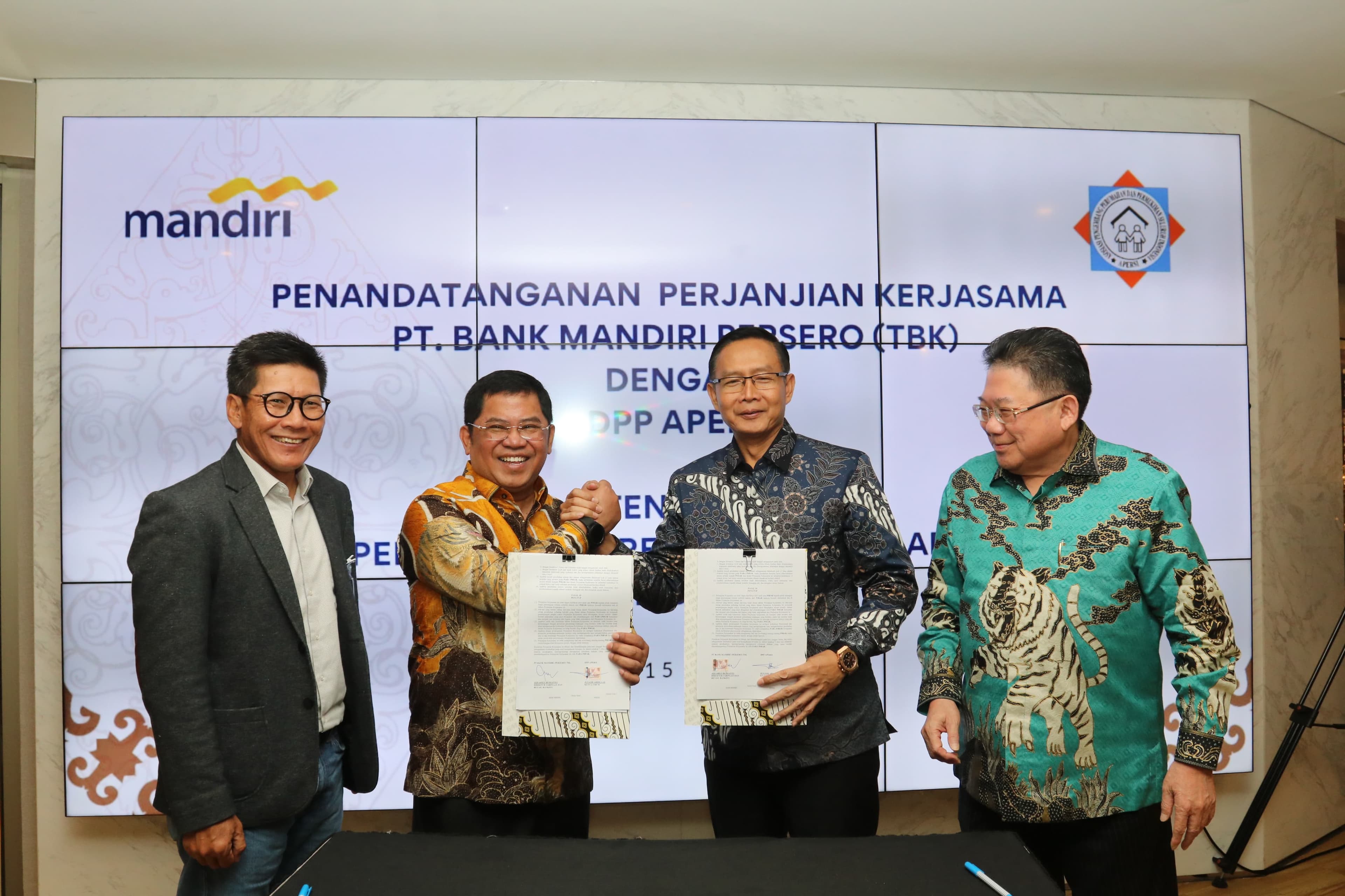 Bank Mandiri dan APERSI Perluas Kepemilikan Hunian Masyarakat