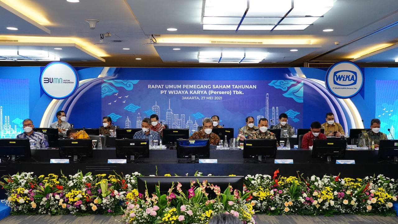 Jaga Kondisi Keuangan, WIKA Tahan Laba Bersih Tahun 2020