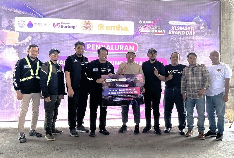 XLSMART Tancap Gas! Uji 5G Sambil Berbagi di 81 Miles for Indonesia