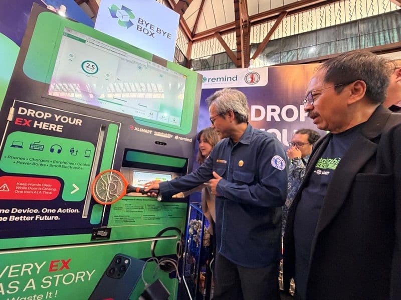 Bidik 600 Kg E-Waste, XLSMART Bawa #ByeByeBox ke Kampus ITB