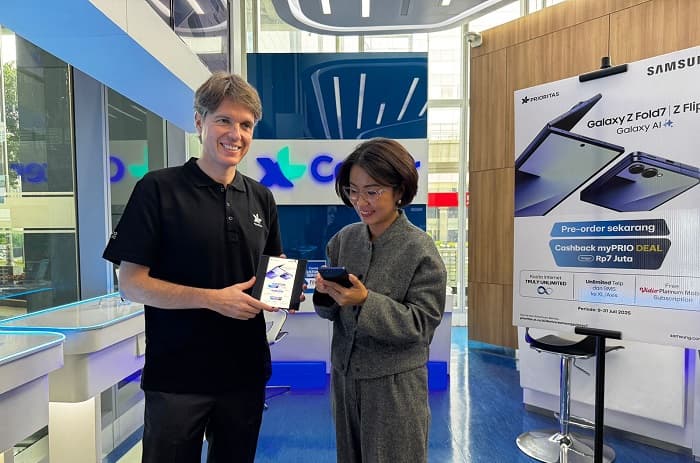 XL PRIORITAS dan Samsung Tawarkan Bundling Galaxy Z Fold7 | Z Flip7 dengan Internet Unlimited