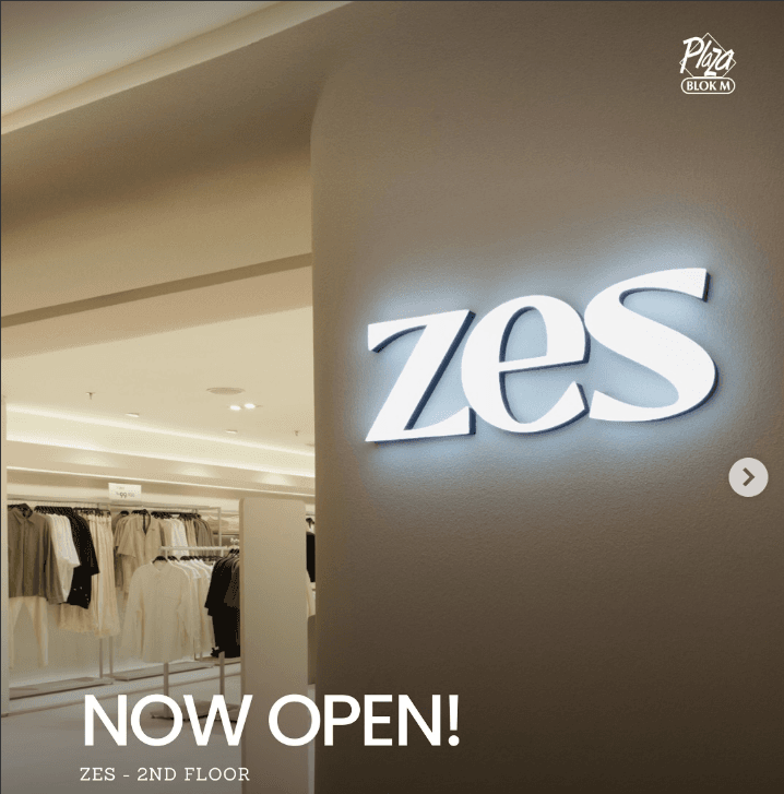 Matahari Resmi Hadirkan Store Perdana ZES di Plaza Blok M
