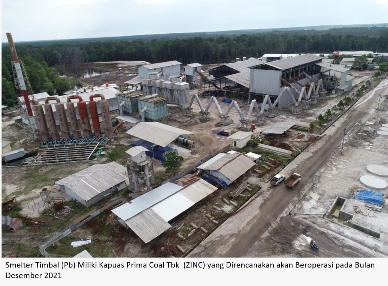 Smelter Timbal Segera Beroperasi, ZINC Targetkan Tambahan Pendapatan Hingga US$ 80 Juta Di Tahun Depan