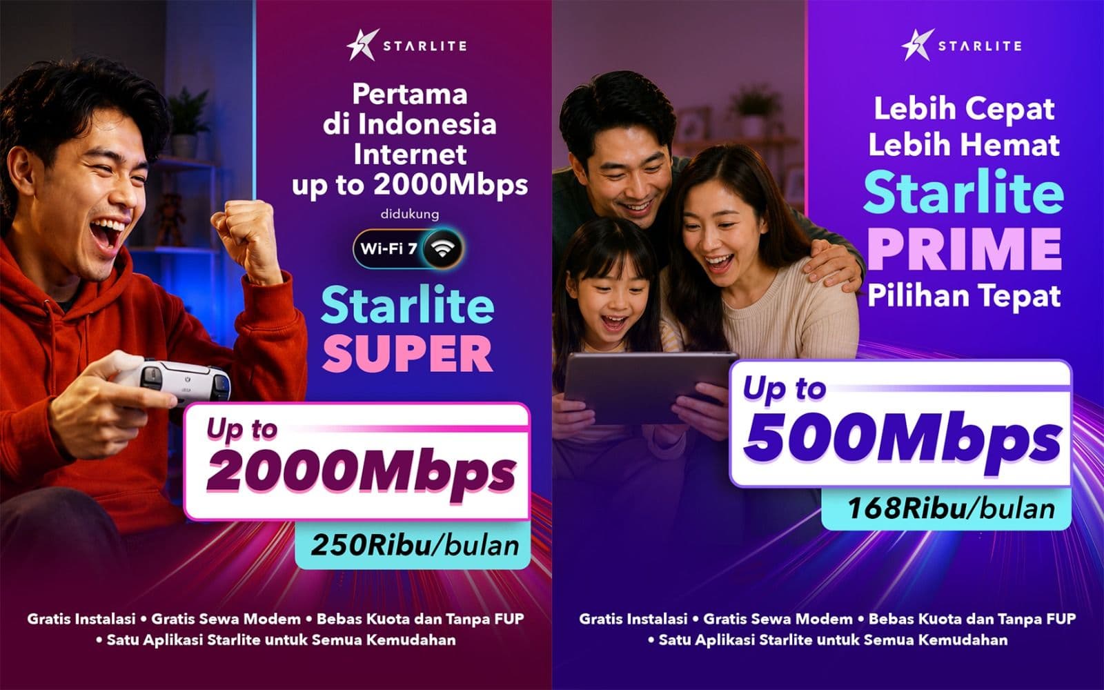 WEAVE Sukses Luncurkan Starlite SUPER Internet Super Cepat Hingga 2.000 Mbps