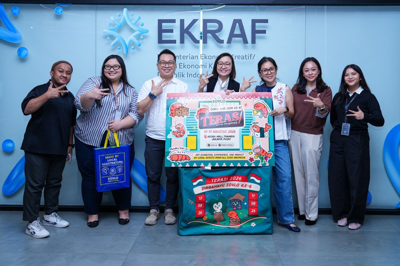 Wamen Ekraf Ajak Dukung Pameran Seni Kreatif TERASI
