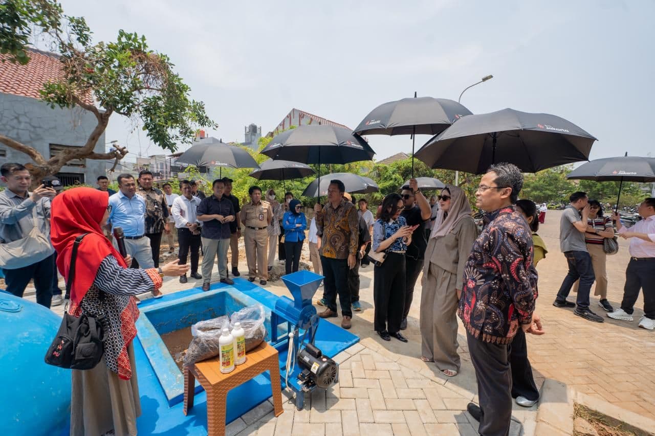 Ubah Sampah Jadi Biogas, Biodigester Bank Jakarta Diapresiasi DPRD