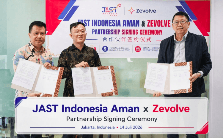 JAST Tancap Gas di Era AI! Gandeng Zevolve, Siap Kuasai Pasar Kecerdasan Buatan Indonesia