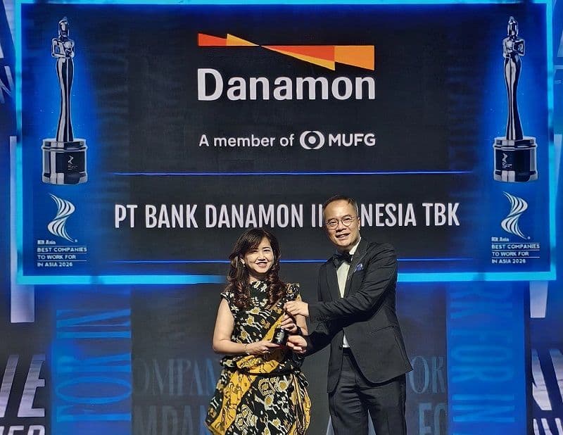 Danamon Kembali Raih Pengakuan! 4 Tahun Beruntun Jadi Tempat Kerja Terbaik di Asia