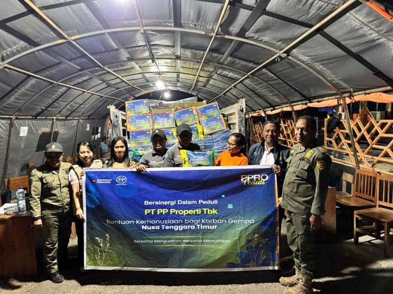 PPRO Hadir untuk Korban Gempa NTT, Bantuan Kebutuhan Dasar Mulai Disalurkan