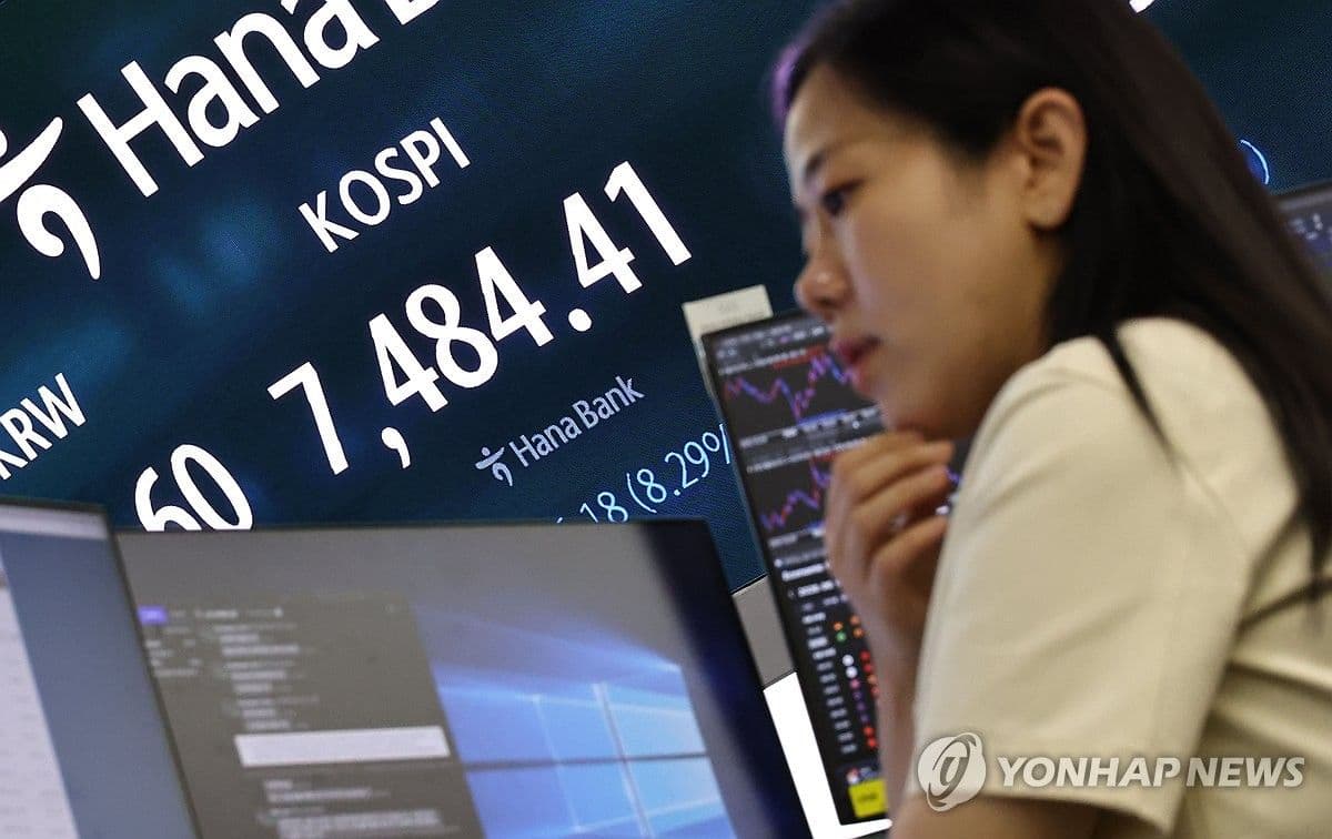 Indeks Kospi Terjun 8,29 Persen