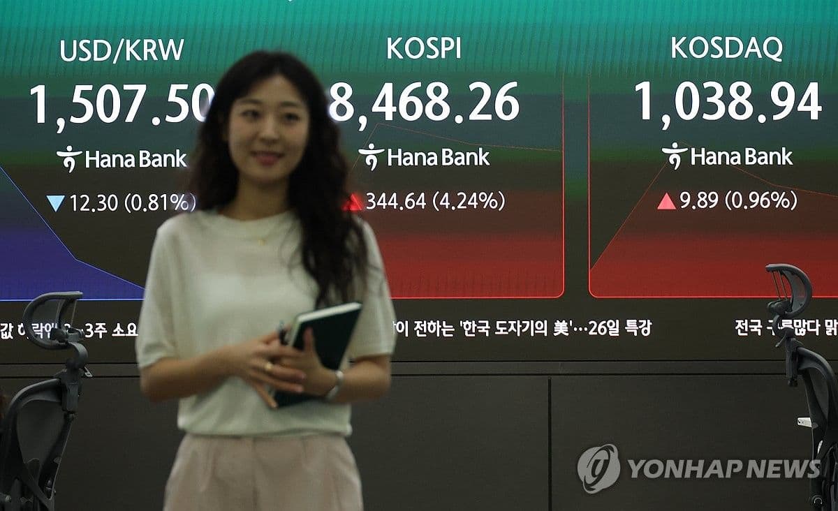Indeks Kospi Melambung 5,2 Persen