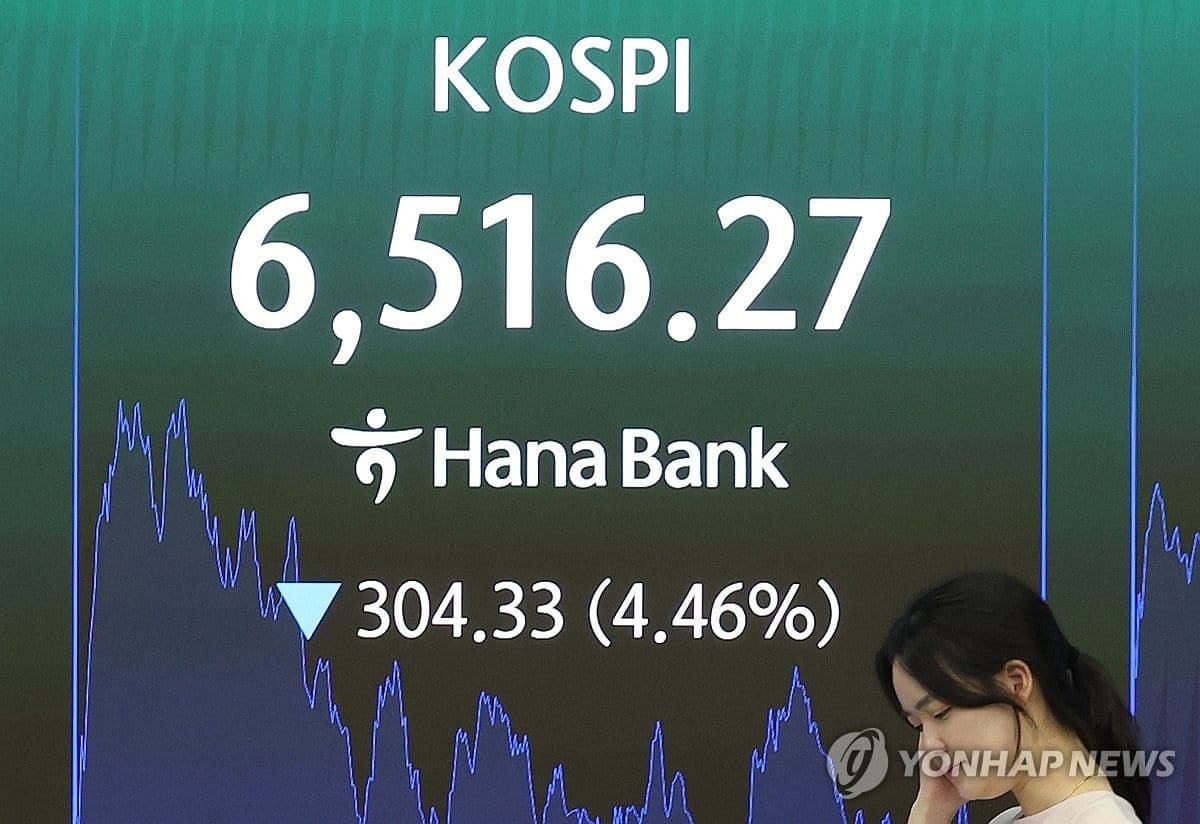 Indeks Kospi Anjlok 4,46 Persen