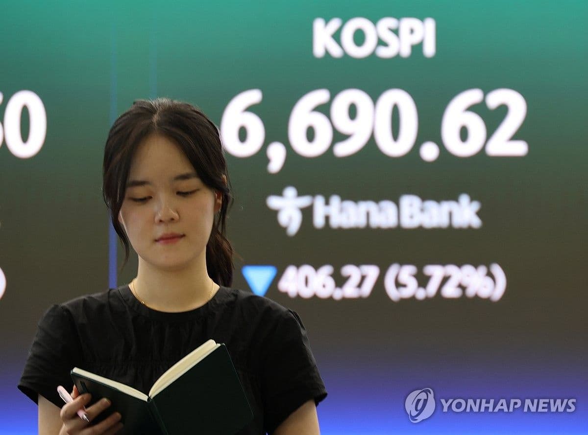 Indeks Kospi Terjun 5,72 Persen