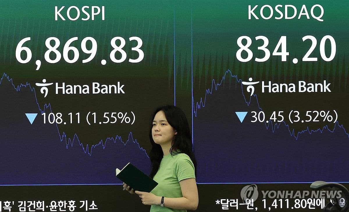Indeks Kospi Merosot 1,55 Persen