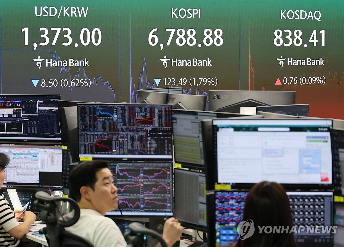 Indeks Kospi Merosot 1,79 Persen