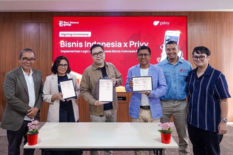 Privy Gandeng Bisnis Indonesia, Dorong Pemanfaatan Identitas Digital Terverifikasi ke Sektor Media