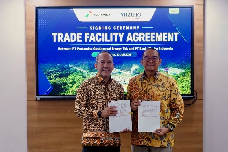 PGEO Gandeng Bank Mizuho, Fasilitas Pendanaan US$75 Juta Siap Dongkrak Ekspansi Energi Hijau