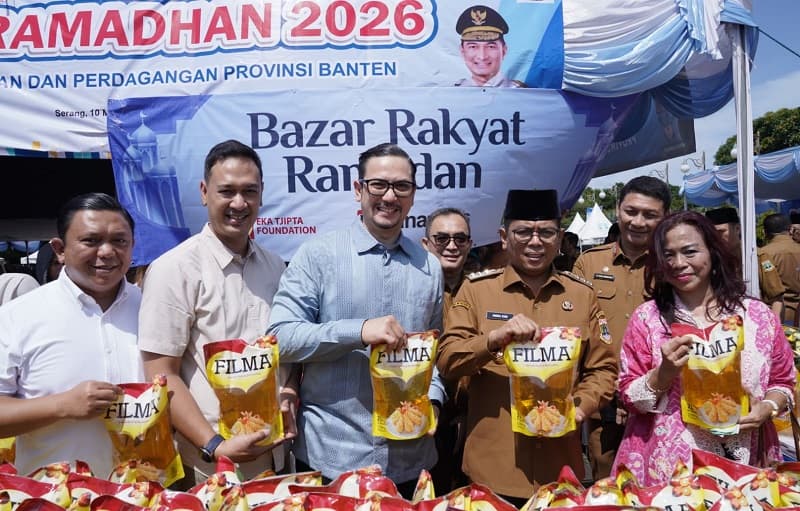 Ramadan Berkah! Sinar Mas Land Gelar Bazar, 7.500 Warga Banten dan Bogor Kebagian Minyak Goreng Murah