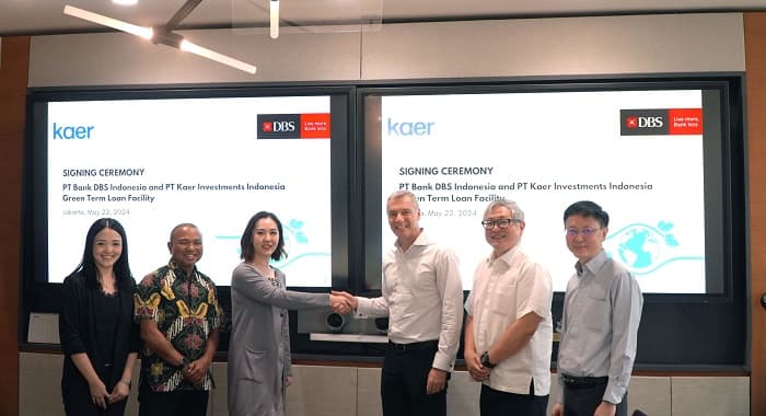 Bank DBS Indonesia Kucurkan Pinjaman Berjangka Hijau kepada Kaer