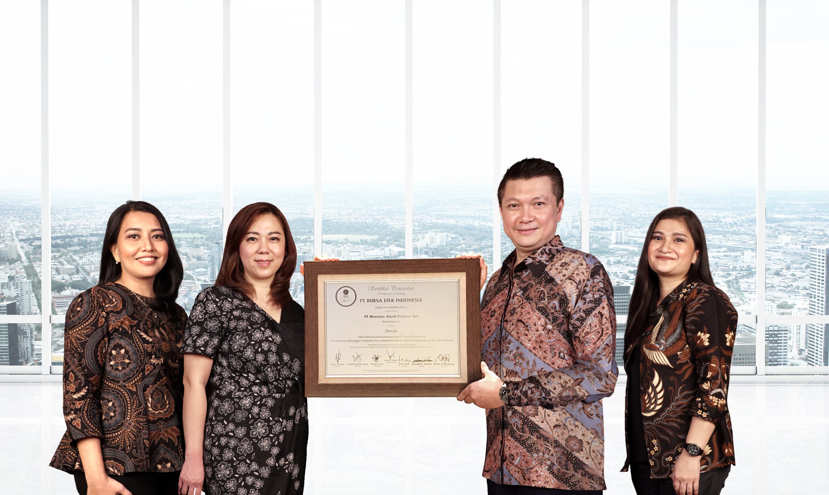 Listing Perdana di BEI, ENZO Jadi Emiten ke-45 Tahun 2020
