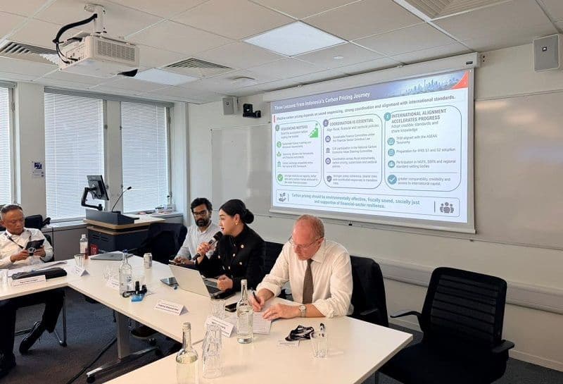 Friderica Bicara di London, Ungkap Strategi Bangun Ekonomi Hijau, Siapkan Aturan Baru dan Perkuat Bursa Karbon RI