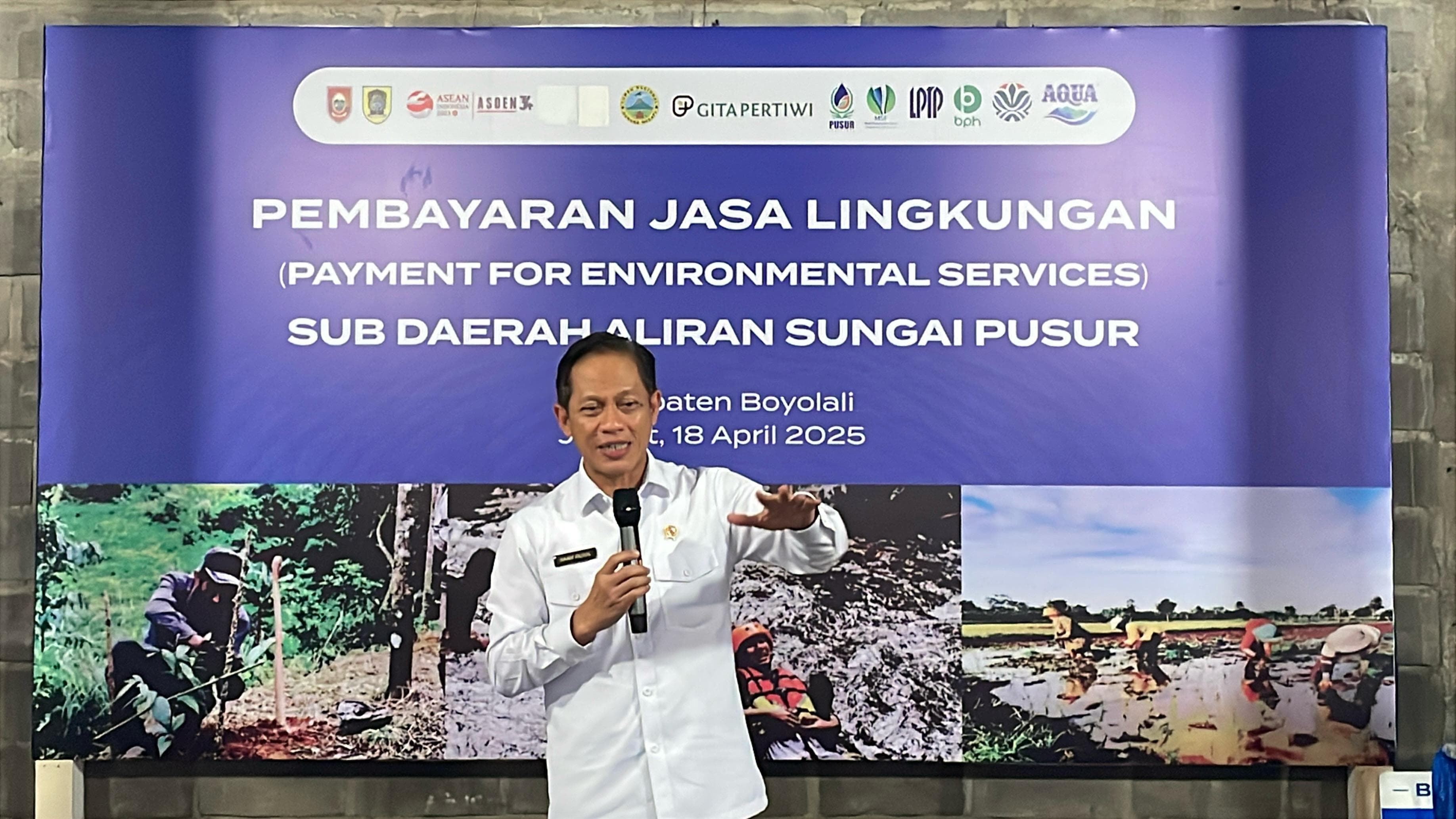Di Acara Aqua, Menteri Hanif Keluarkan Aturan Pembayaran Jasa Lingkungan