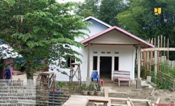 Kementerian PUPR Salurkan 2.118 Unit Rumah Layak Huni di Maluku Tahun 2022