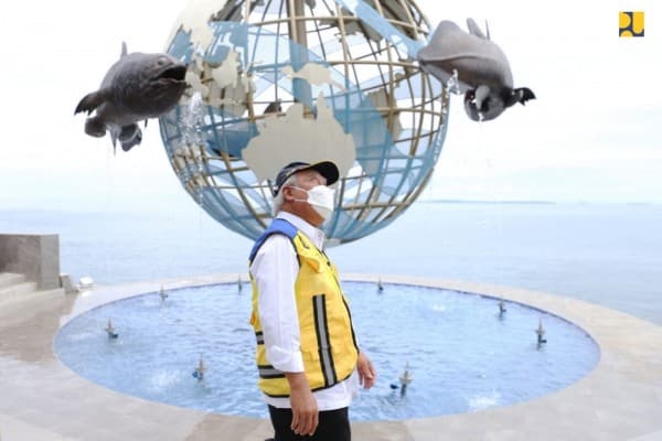 Kementerian PUPR Tata Dua Kawasan Wisata Kota Manado