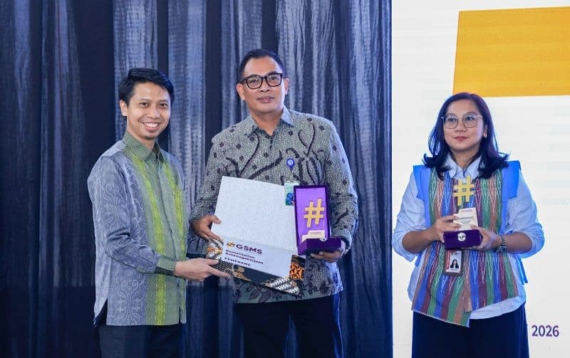 Sajikan Informasi Ketenagakerjaan yang Akurat, Kemnaker Raih Dua Penghargaan GSMS 2026