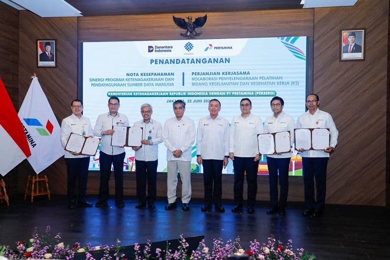 Kemnaker–Pertamina Jalin Kolaborasi Pengembangan SDM dan Pelatihan Vokasi K3