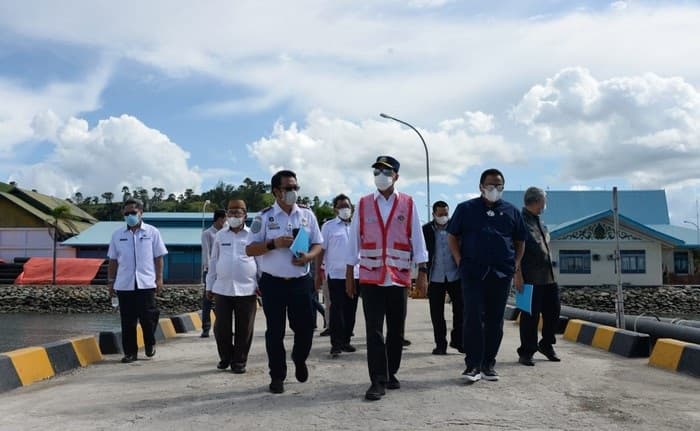 Diresmikan Menhub, Pelabuhan Anggrek Gorontalo Dikelola Dengan Pendanaan Non APBN