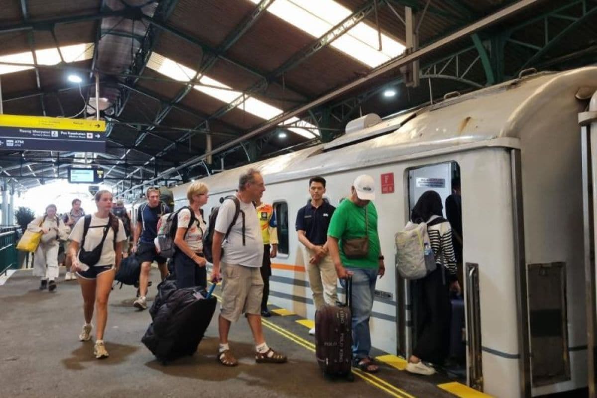Penumpang WNA di Daop 6 Yogyakarta Meningkat 7,8 Persen pada Januari-September