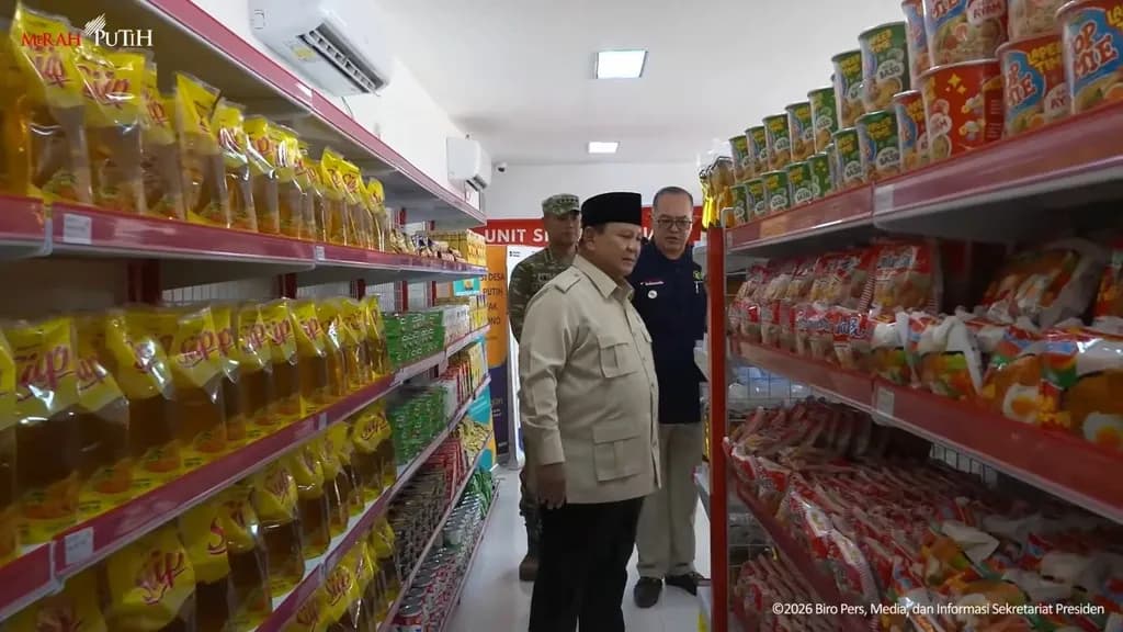 Prabowo Ingin KopDes Merah Putih Jadi Pusat Pelayanan Barang Bersubsidi