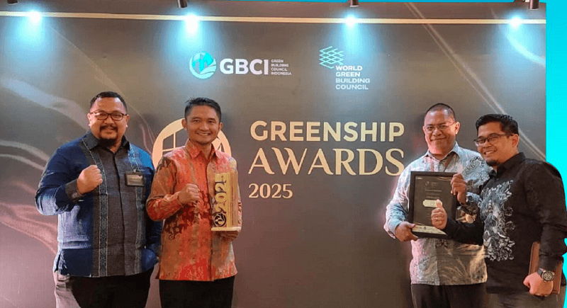 PTPP Raih Penghargaan ‘Best Green Contractor of the Year 2025’, Satu-satunya BUMN Konstruksi Peraih Greenship Awards