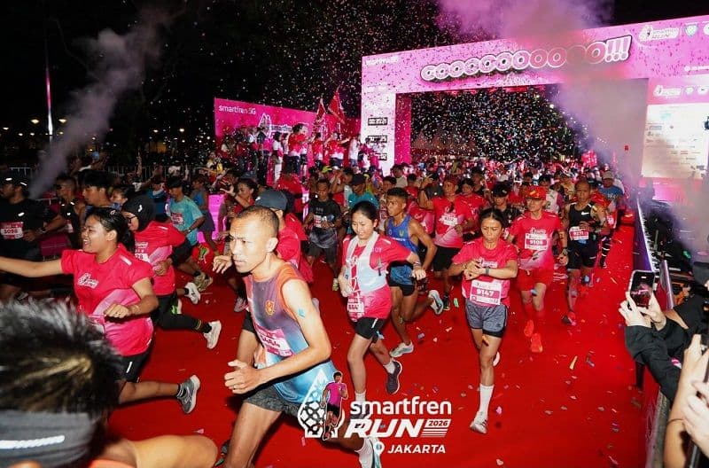 7.500 Pelari Ramaikan SMARTFREN RUN 2026, XLSMART Pamer Jaringan 5G Tercepat dan Bonus Eksklusif