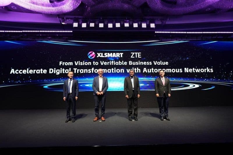 Menuju Jaringan Otonom Level 4, XLSMART Uji AI Agent Bersama ZTE