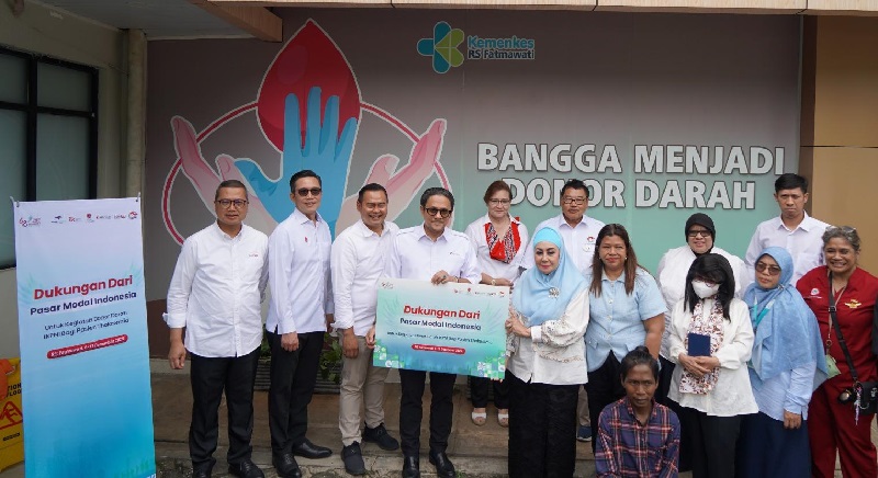 Aksi CSR: Pasar Modal Indonesia Gelar Bakti Sosial dan Donor Darah Bersama Ikatan Keluarga Pahlawan Nasional Indonesia