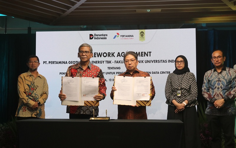Inisiasi Industrialisasi Panas Bumi, PGE Kaji Peluang Kembangkan Green Data Center Berbasis Panas Bumi Pertama di Indonesia